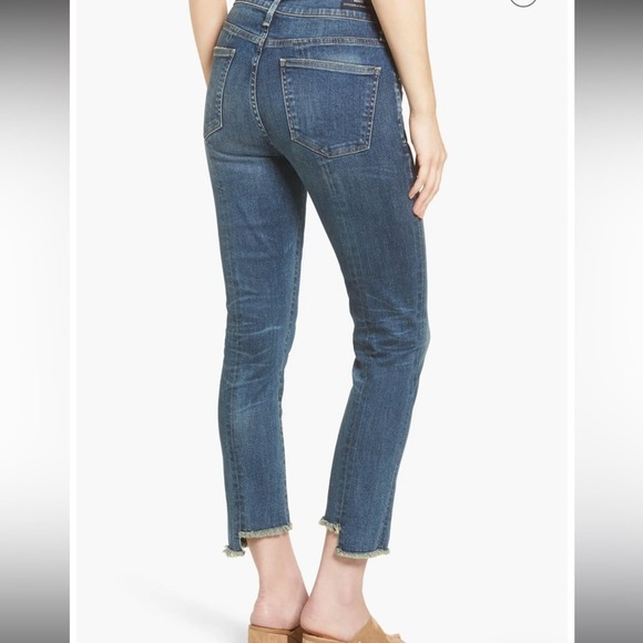 Citizens Of Humanity Amari Step Hem Mid Rise Front Seam Ankle Jeans Size 26 - Picture 4 of 11